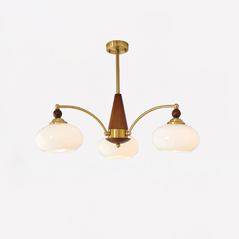 Retro Melodica Chandelier - Elegant LED Light Fixture