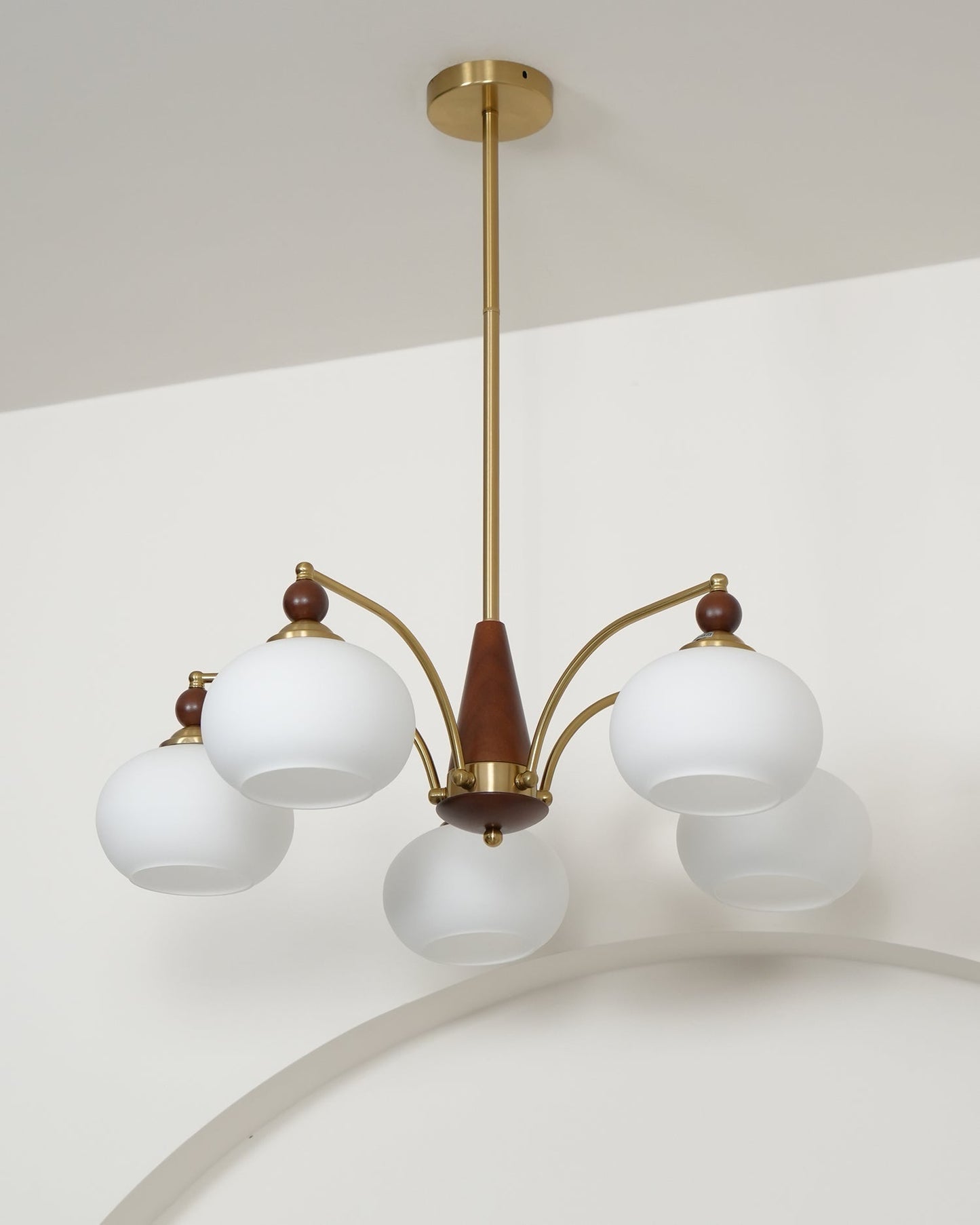 Retro Melodica Chandelier - Elegant LED Light Fixture