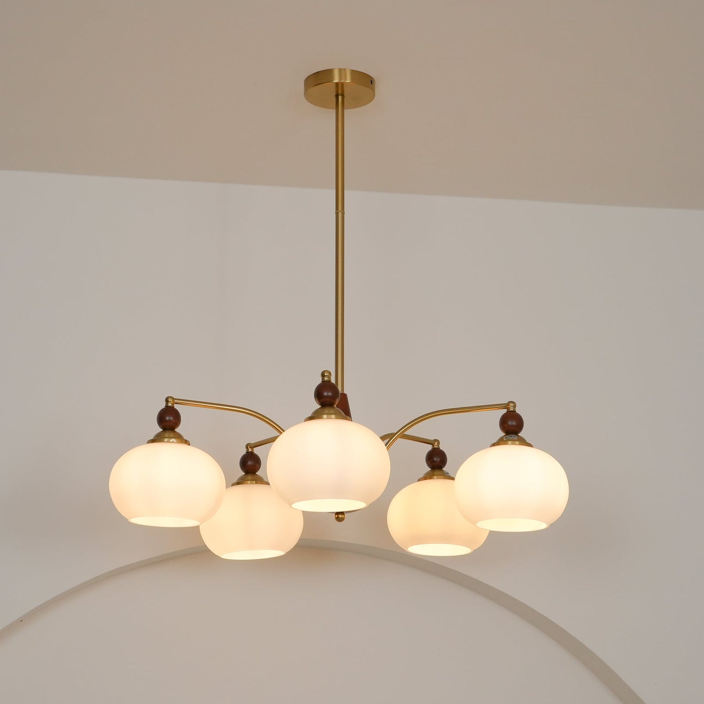 Retro Melodica Chandelier - Elegant LED Light Fixture
