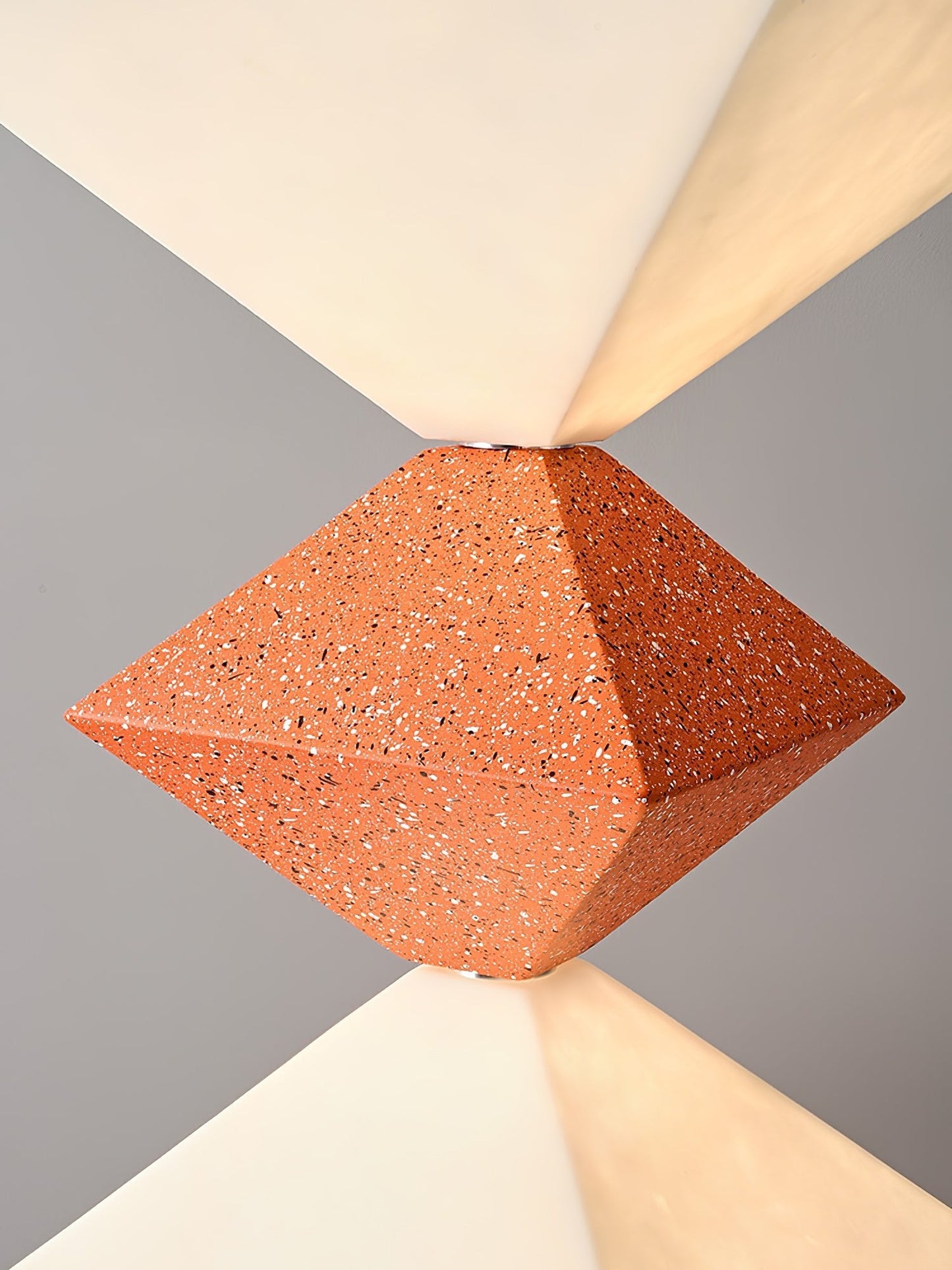 Rhombus Cube Floor Lamp with LED Light, Dimmable, Indoor