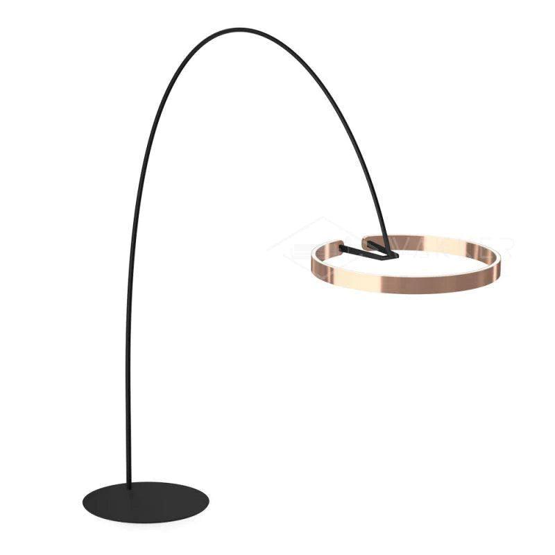 Ring Floor Light with LED, Adjustable Height, Indoor Use