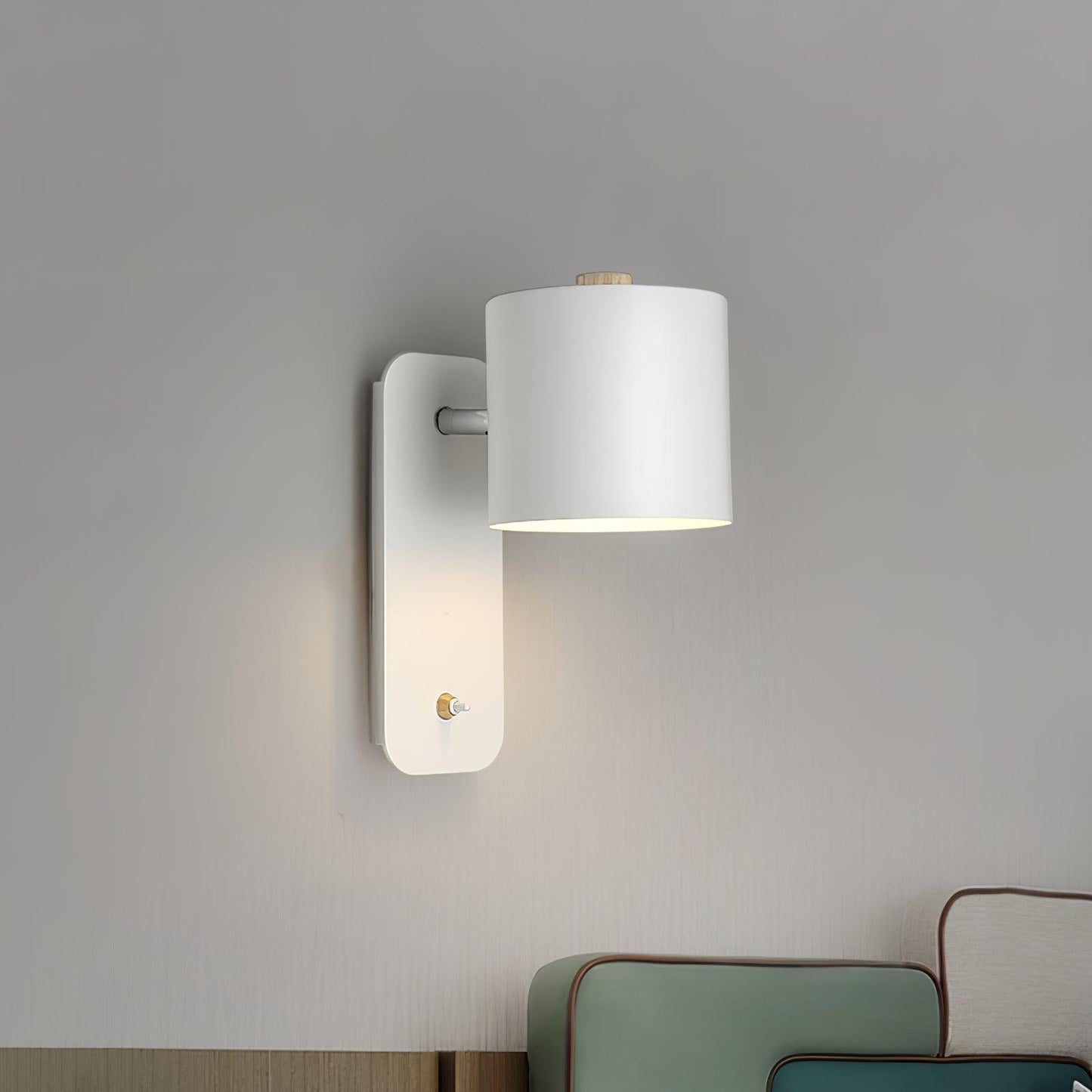 Rotatable Cylinder Wall Lamp LED Indoor Lighting Fixture