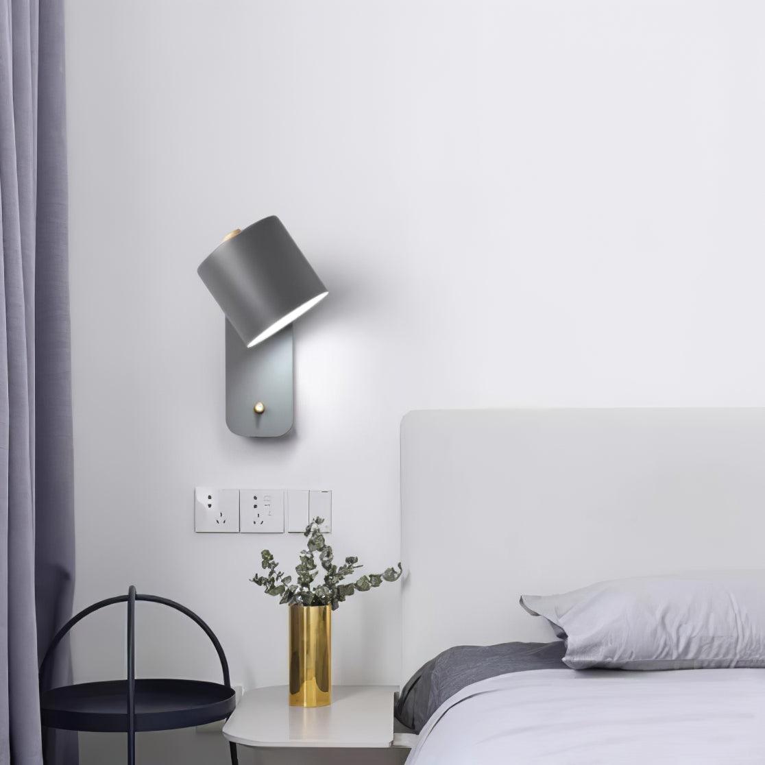 Rotatable Cylinder Wall Lamp LED Indoor Lighting Fixture