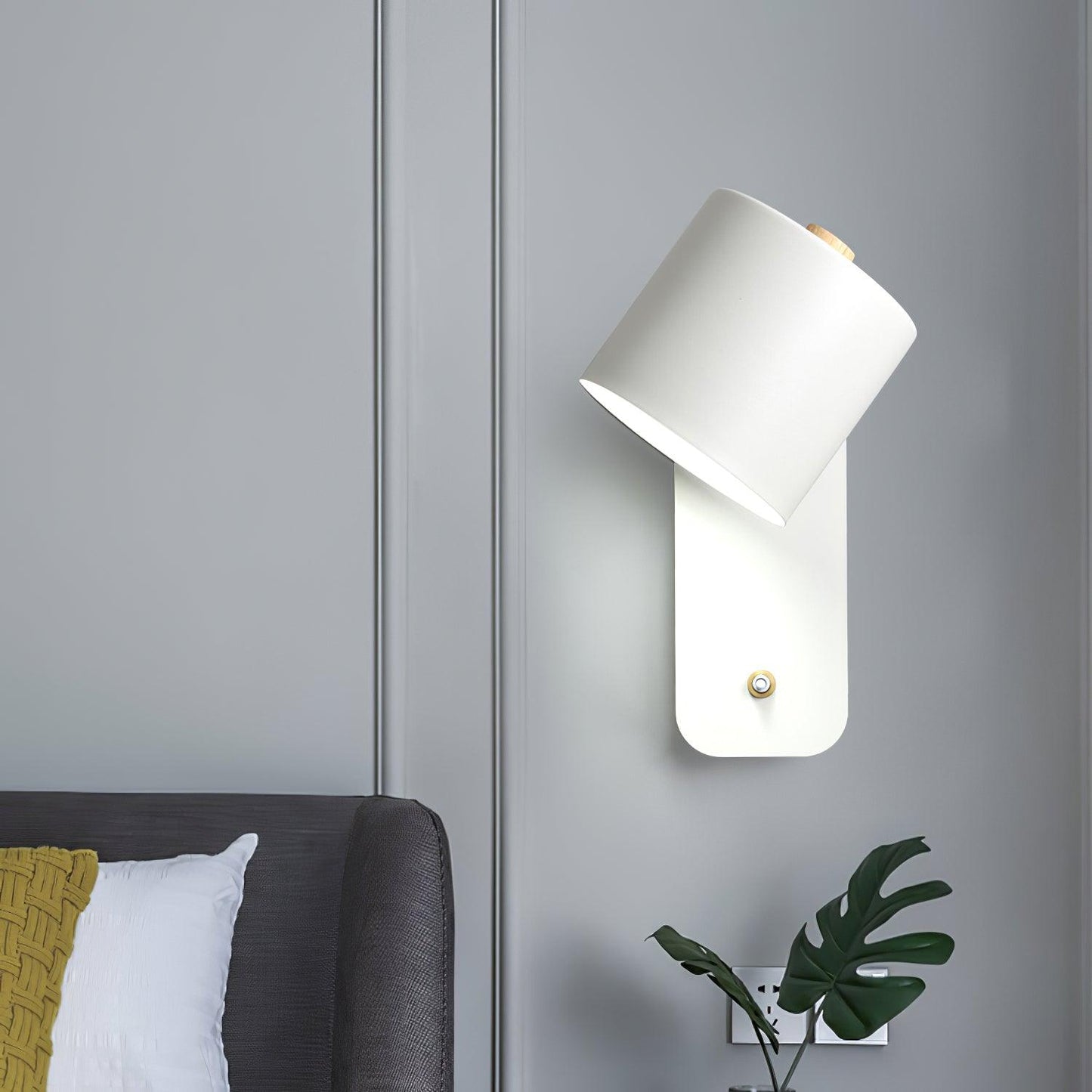 Rotatable Cylinder Wall Lamp LED Indoor Lighting Fixture