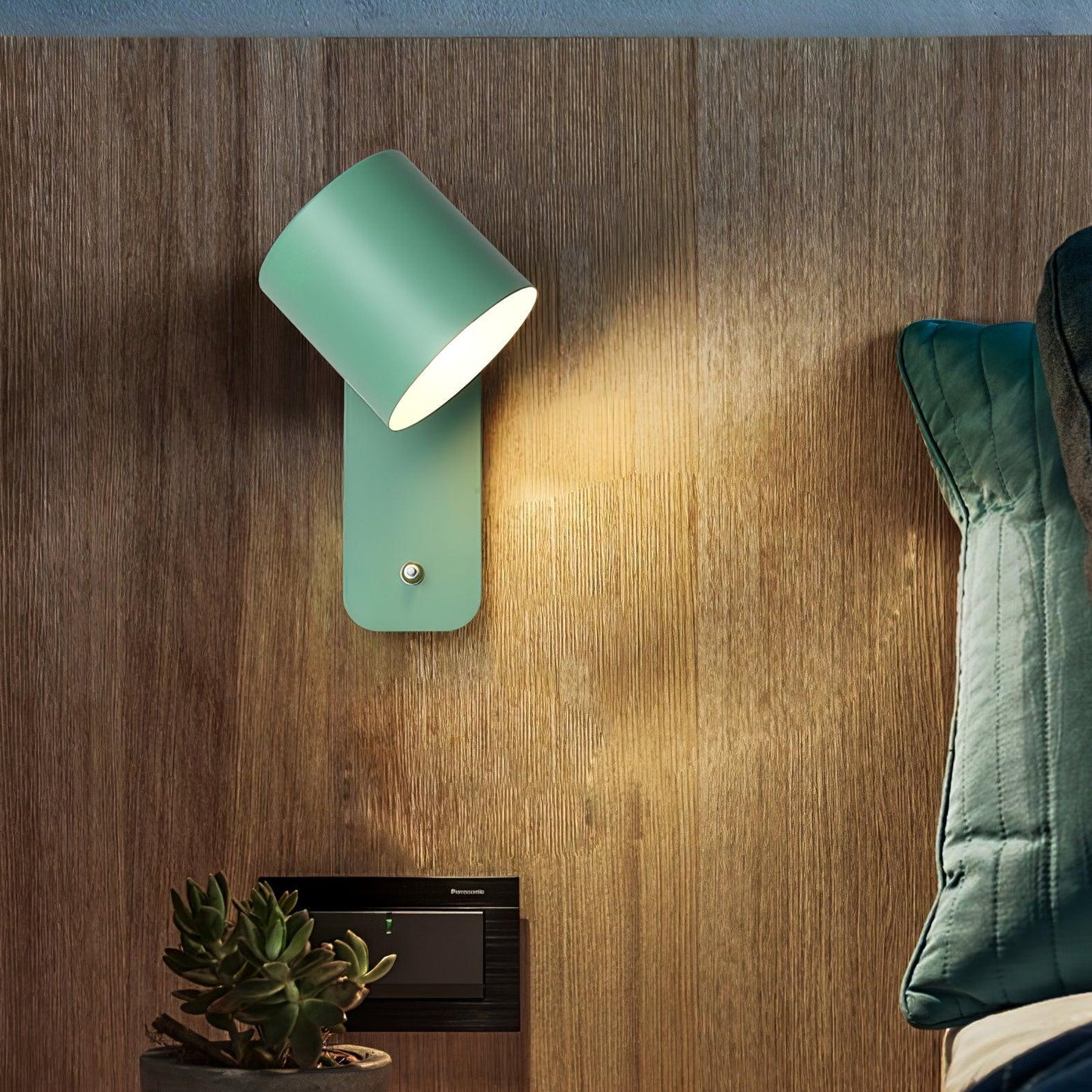 Rotatable Cylinder Wall Lamp LED Indoor Lighting Fixture