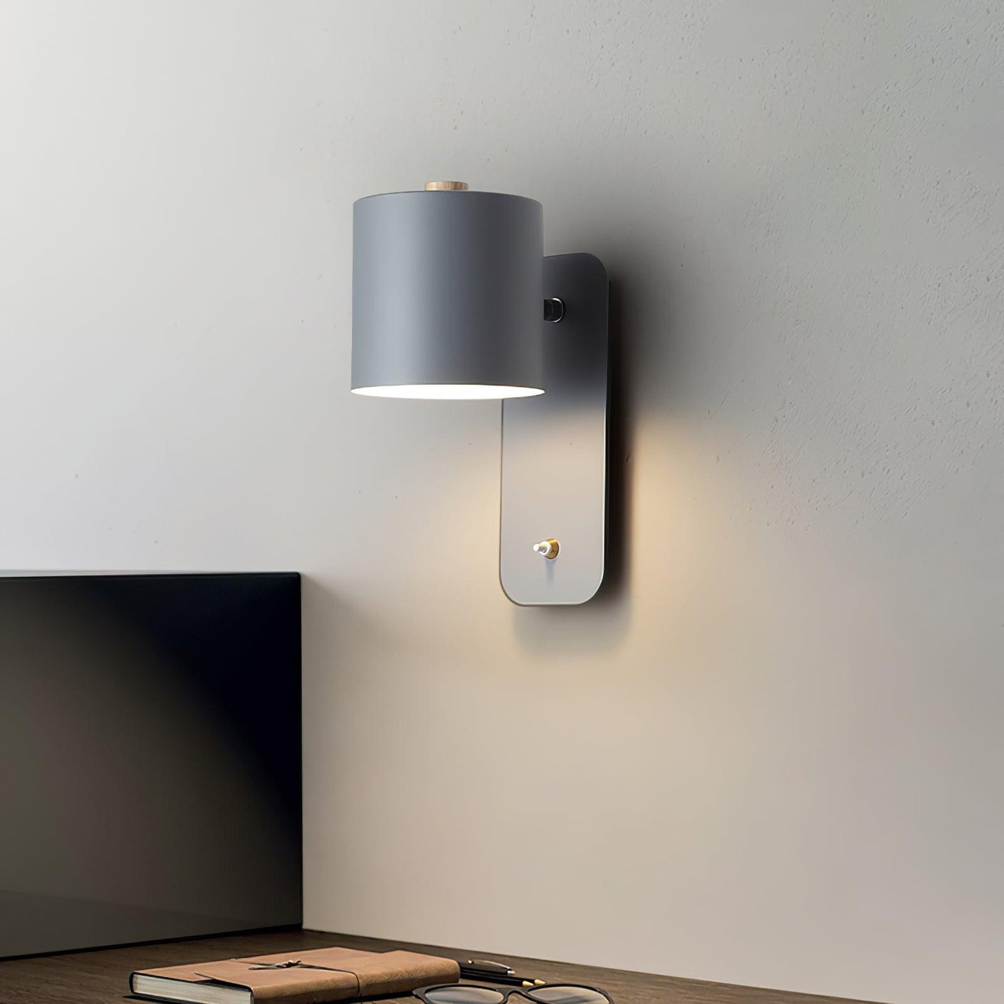 Rotatable Cylinder Wall Lamp LED Indoor Lighting Fixture