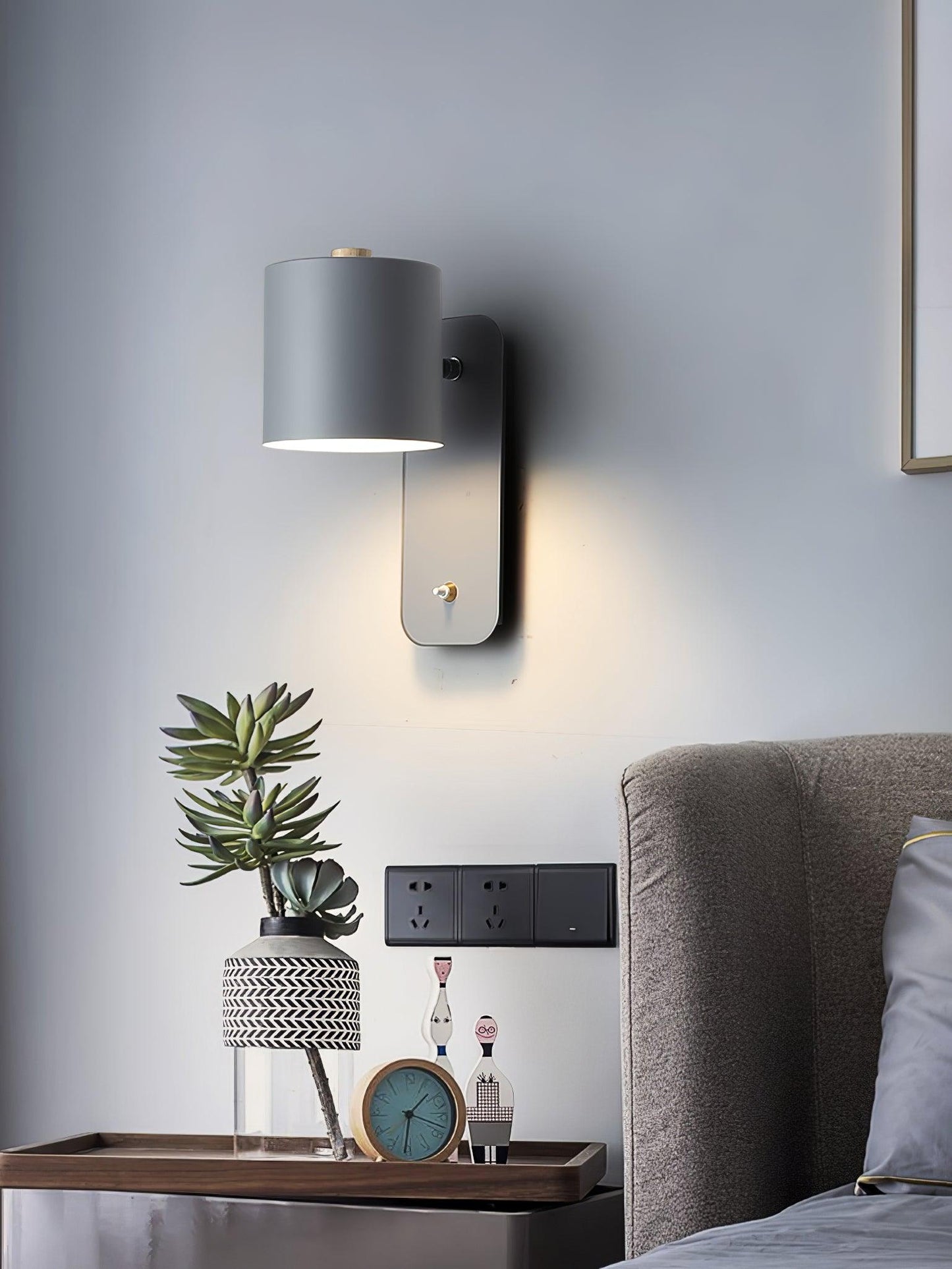 Rotatable Cylinder Wall Lamp LED Indoor Lighting Fixture