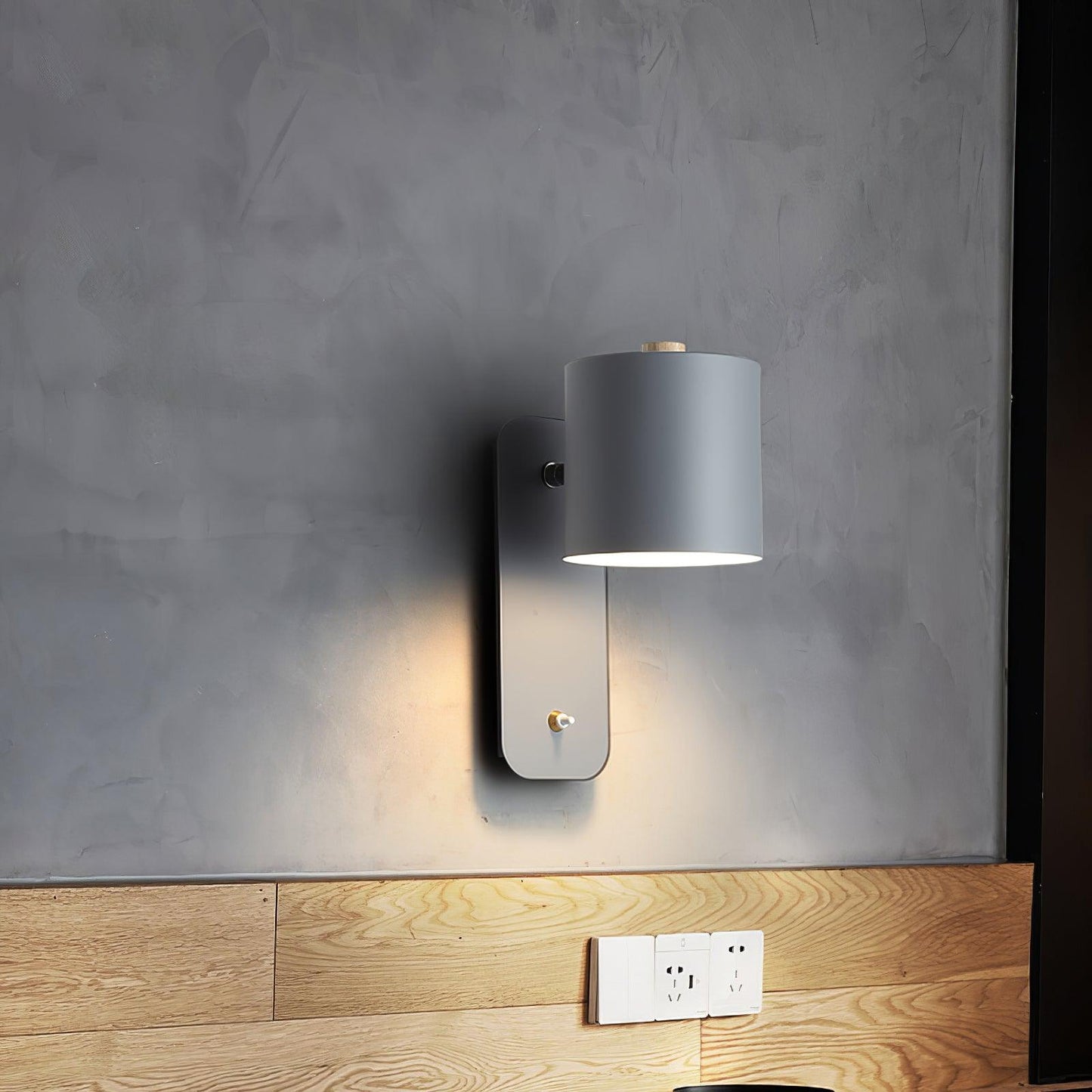 Rotatable Cylinder Wall Lamp LED Indoor Lighting Fixture