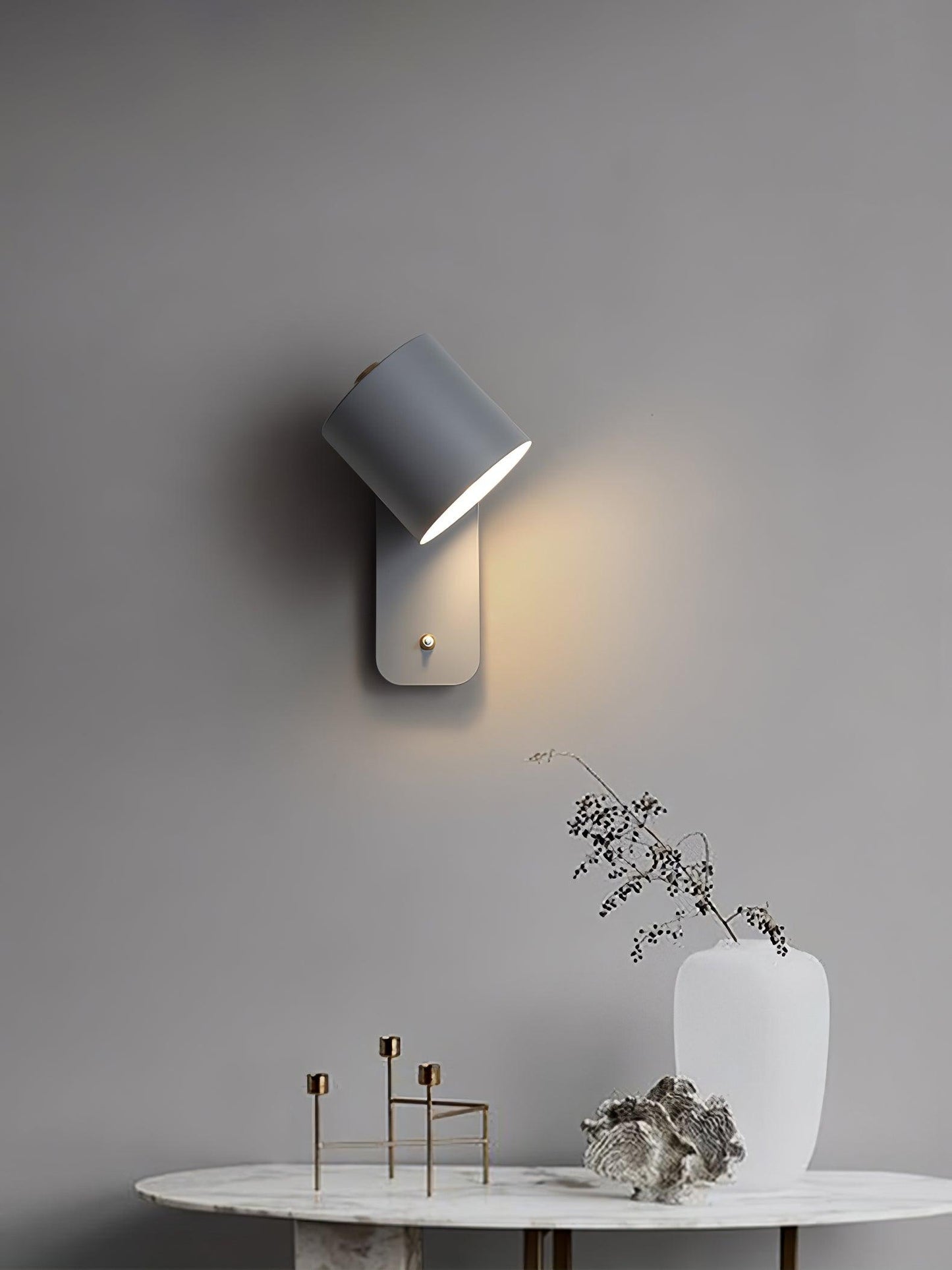 Rotatable Cylinder Wall Lamp LED Indoor Lighting Fixture