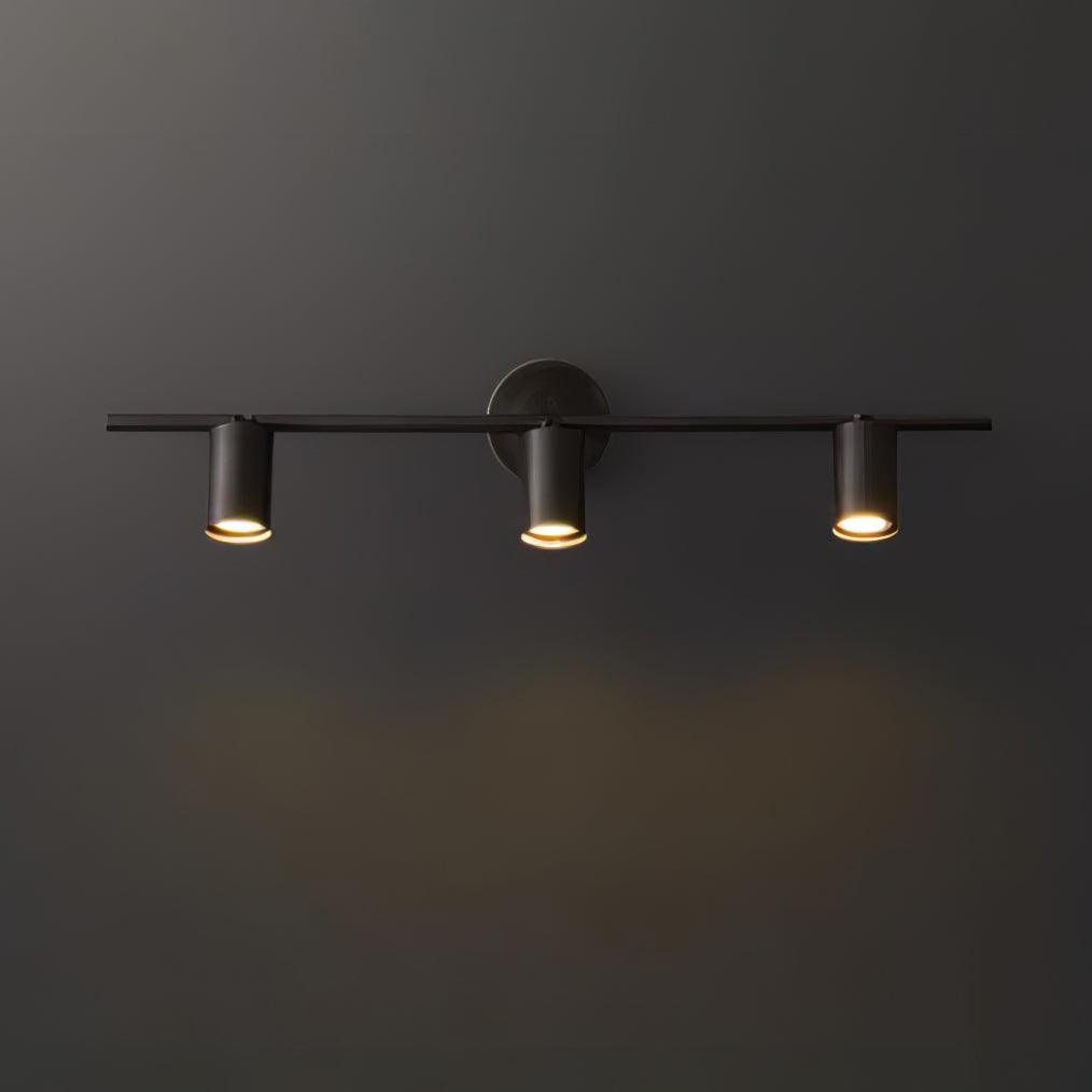 Rotatable Spotlight Wall Light - LED, Brass, 2-4 Heads
