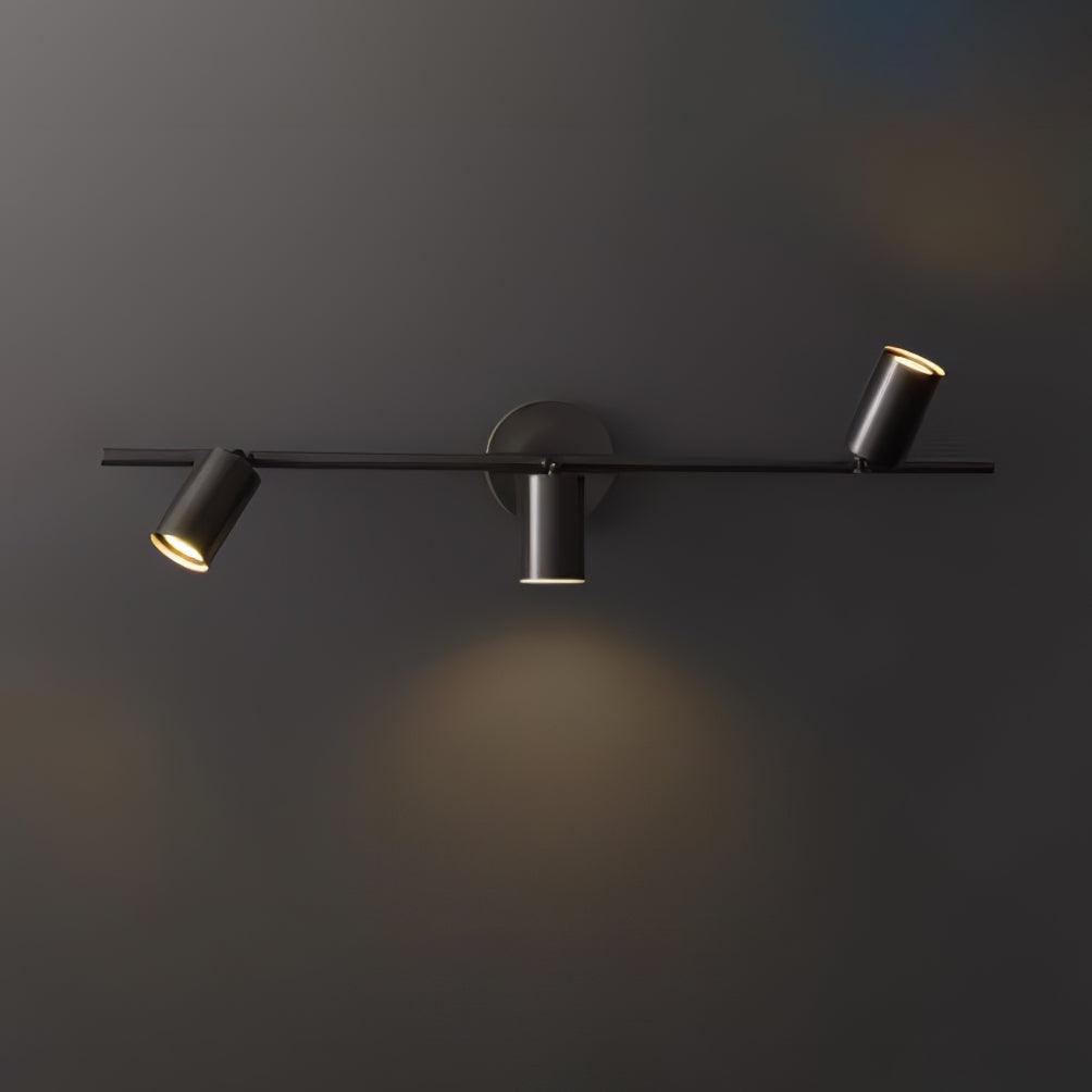 Rotatable Spotlight Wall Light - LED, Brass, 2-4 Heads