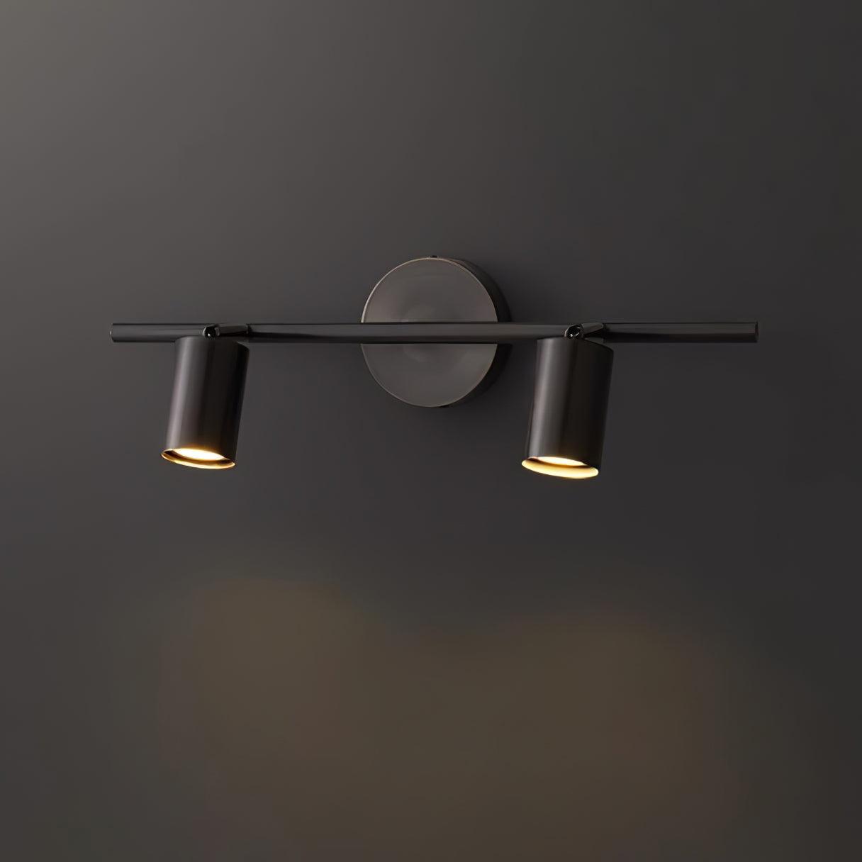 Rotatable Spotlight Wall Light - LED, Brass, 2-4 Heads