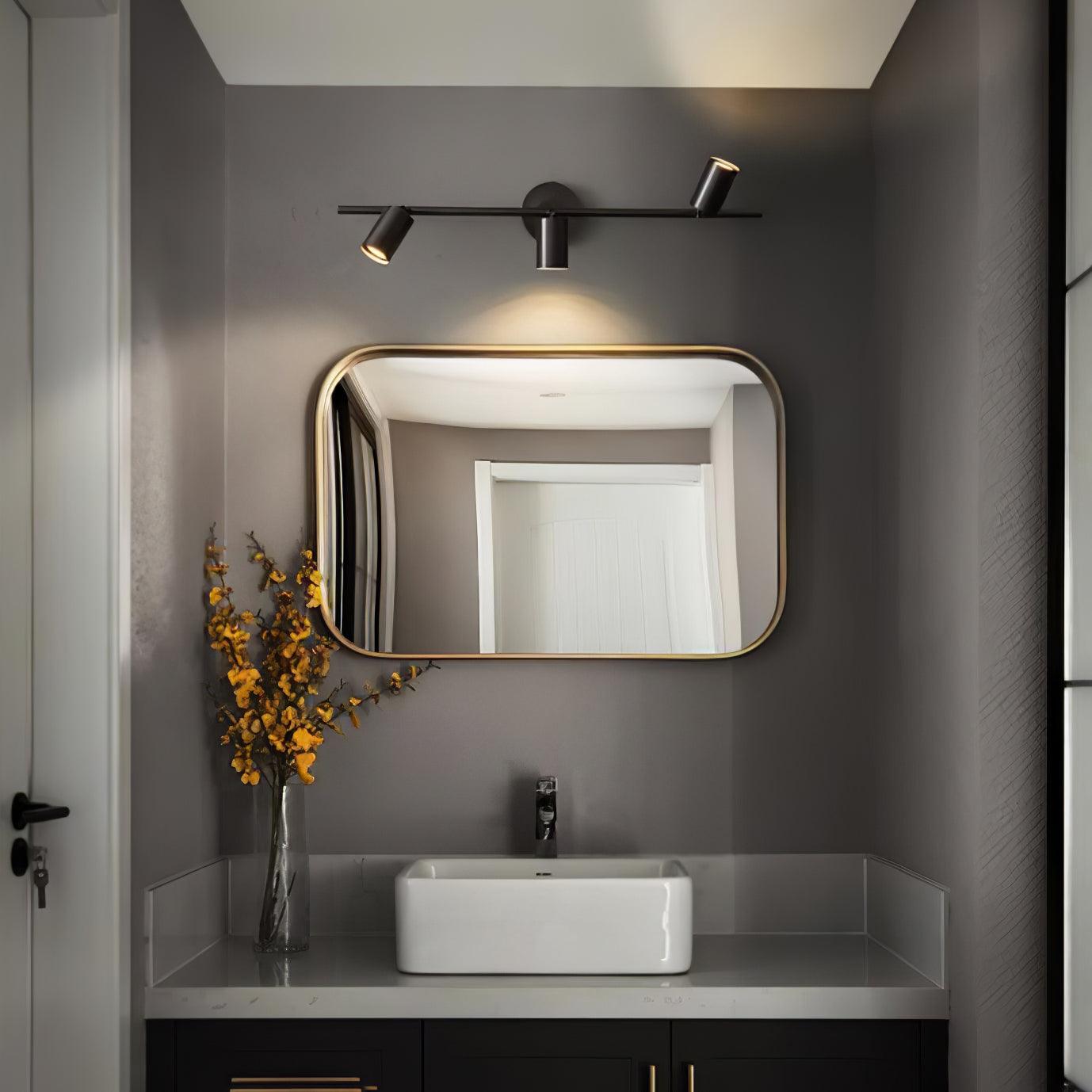 Rotatable Spotlight Wall Light - LED, Brass, 2-4 Heads
