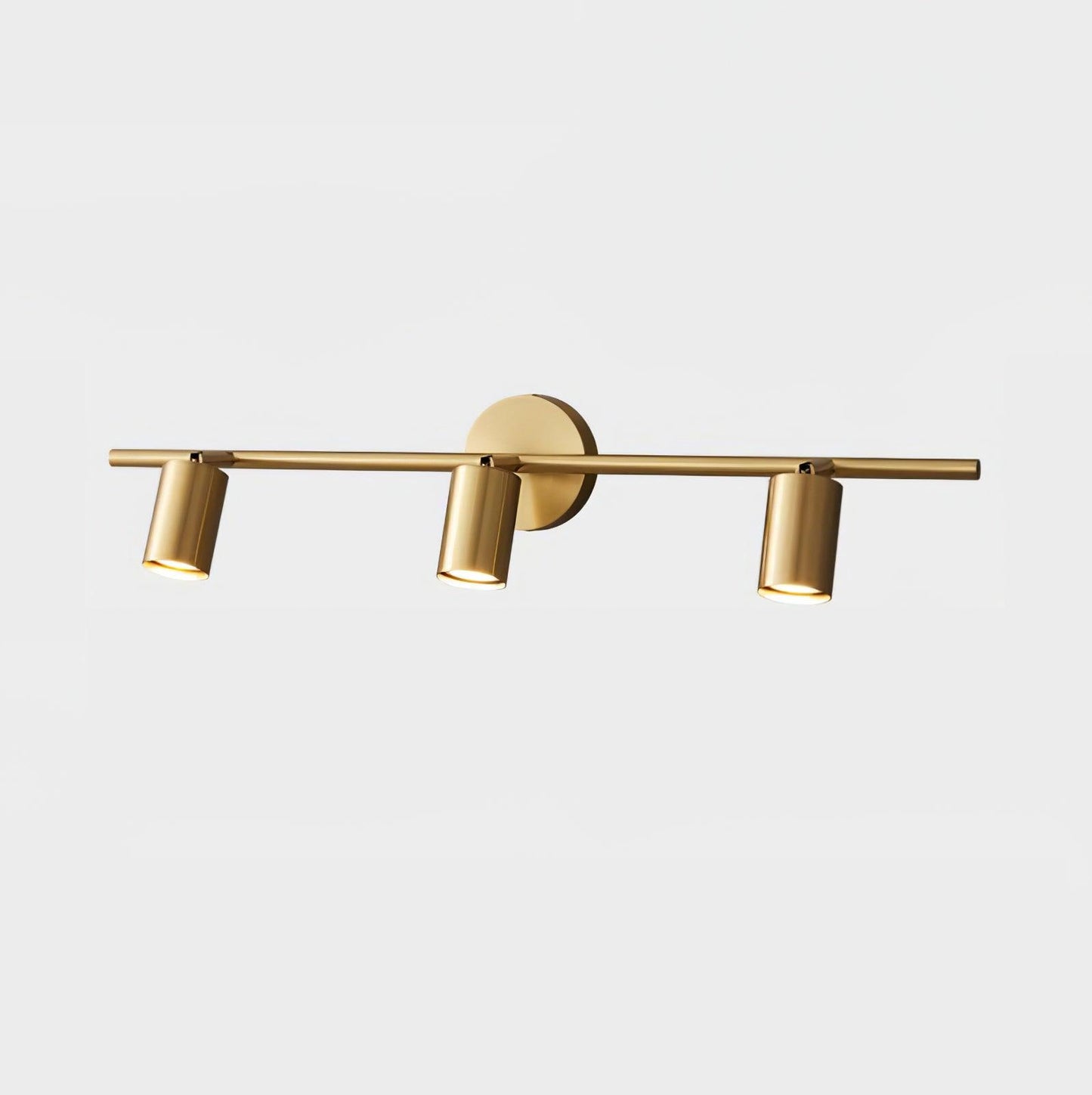 Rotatable Spotlight Wall Light - LED, Brass, 2-4 Heads