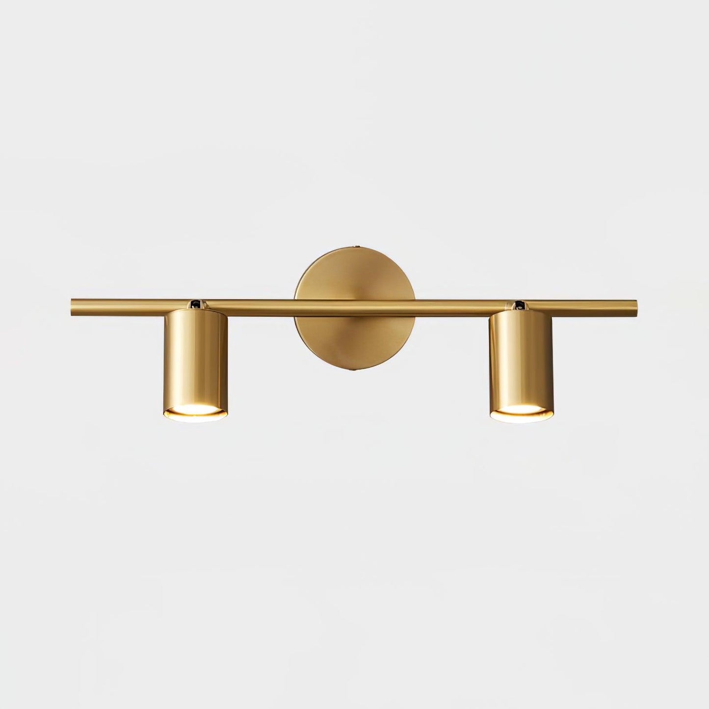 Rotatable Spotlight Wall Light - LED, Brass, 2-4 Heads