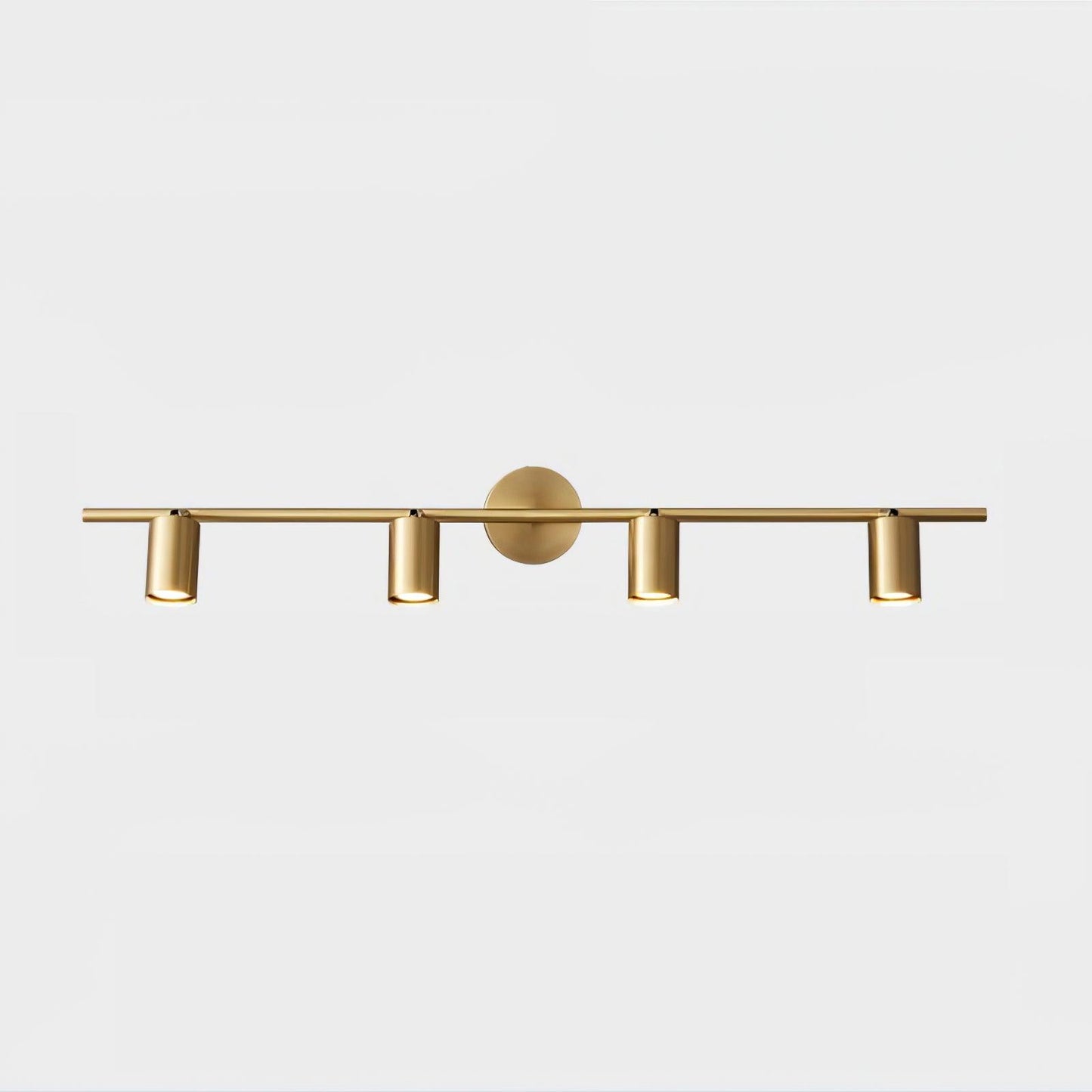 Rotatable Spotlight Wall Light - LED, Brass, 2-4 Heads