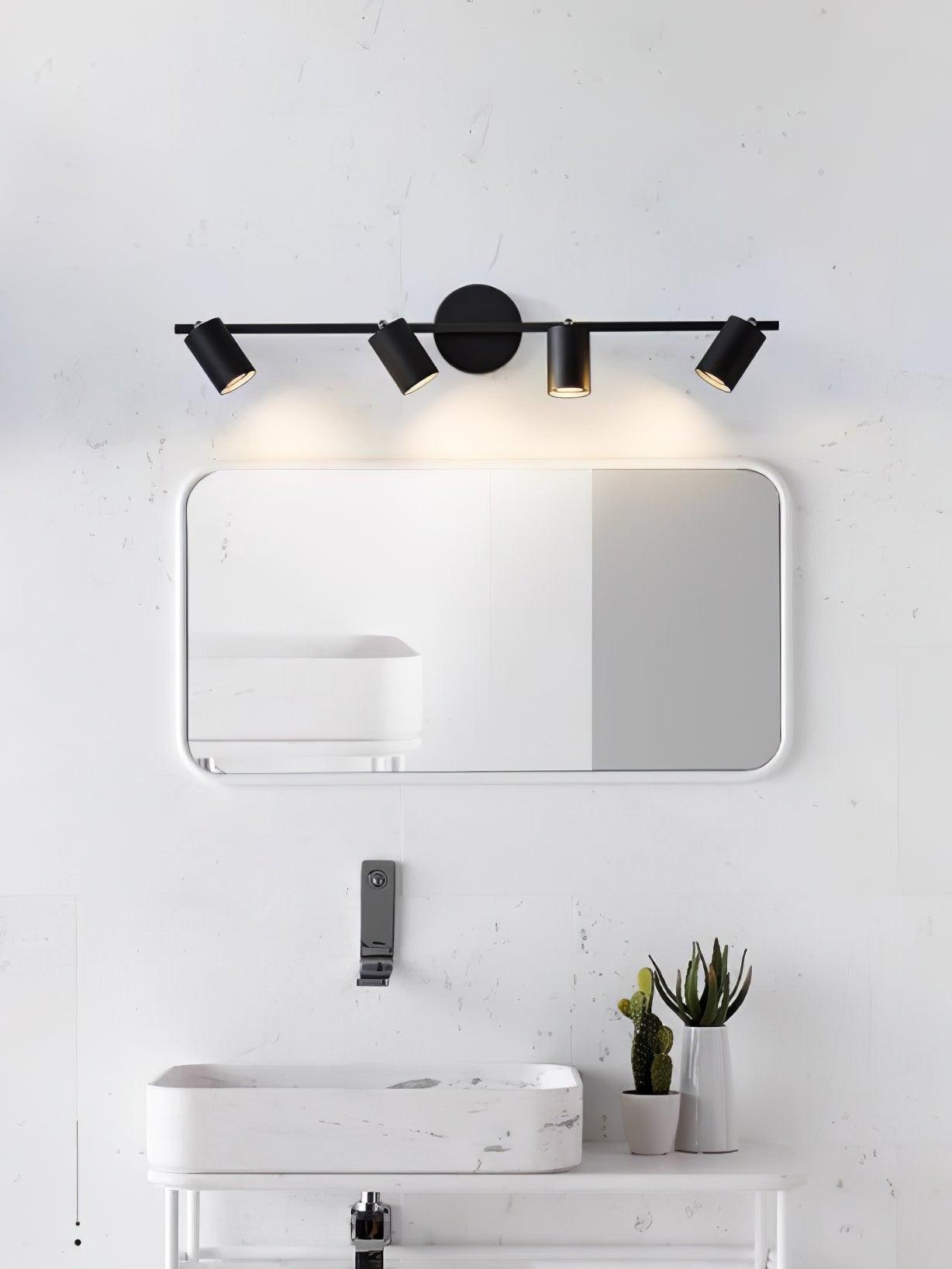 Rotatable Spotlight Wall Light - LED, Brass, 2-4 Heads