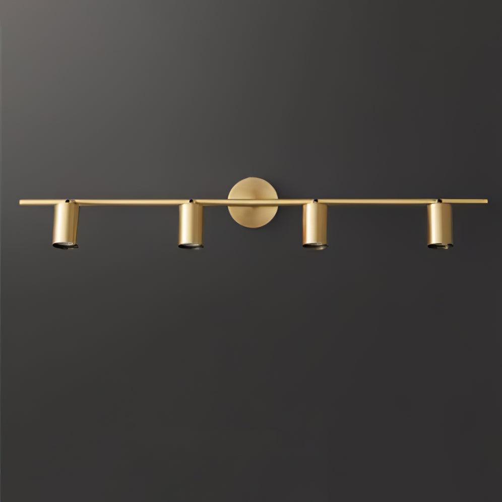 Rotatable Spotlight Wall Light - LED, Brass, 2-4 Heads