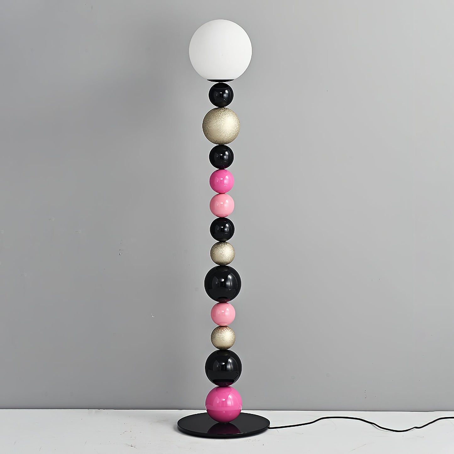 Round Balls Stacking Floor Lamp LED Indoor Lighting Modern