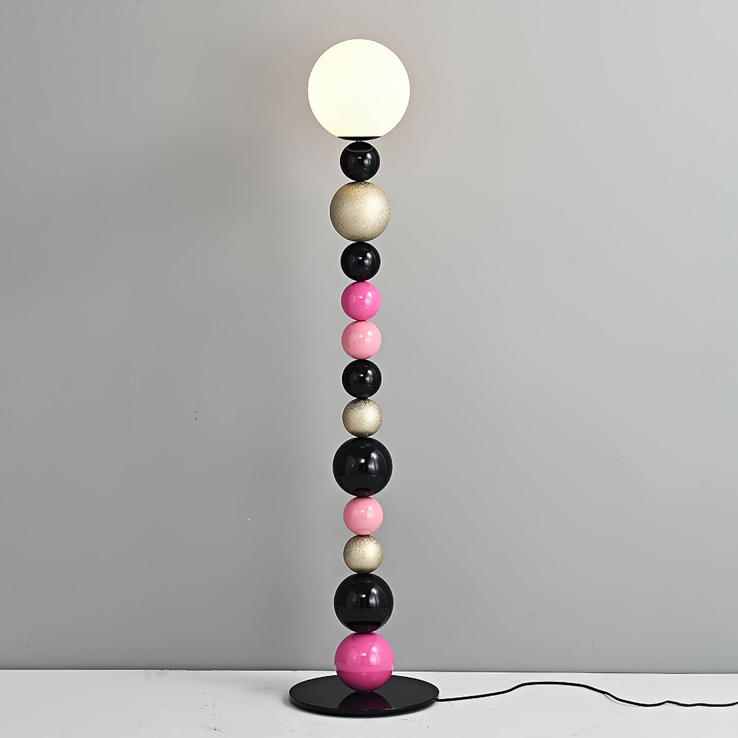 Round Balls Stacking Floor Lamp LED Indoor Lighting Modern