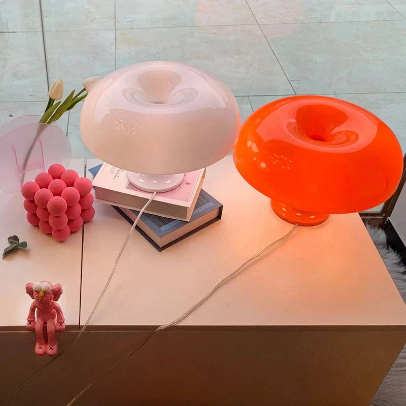 Mushroom Shaped Table Lamp for Elegant Atmosphere Decor