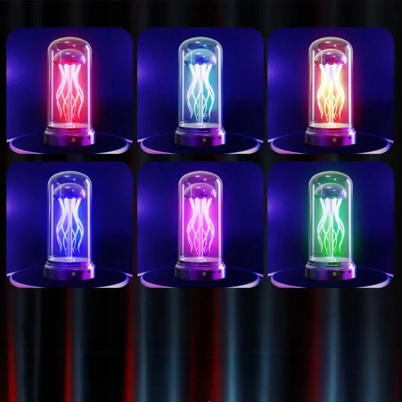 Colorful Dancing Jellyfish Lamp with Music - LED Light