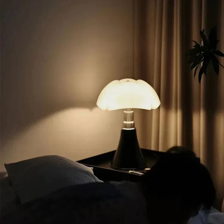 Vintage LED Table Lamp with Retro Design