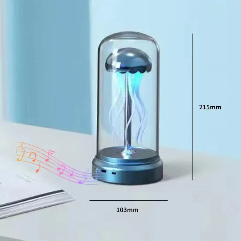 Colorful Dancing Jellyfish Lamp with Music - LED Light