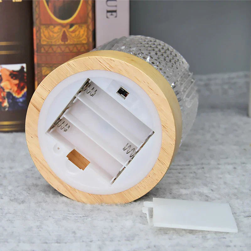 CrystalIllume | Stylish Nordic LED Table Lamp Gold
