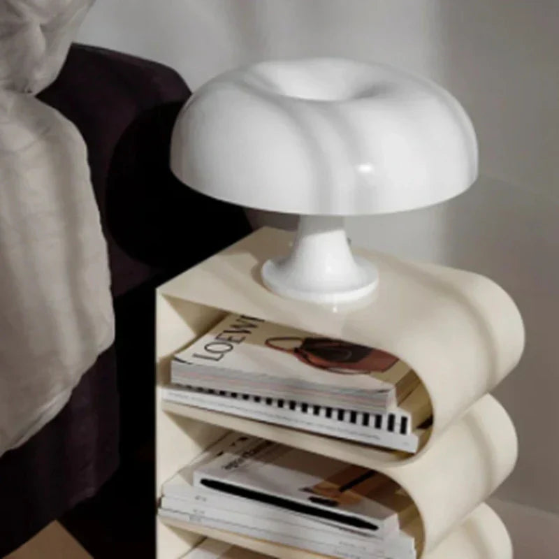 Mushroom Shaped Table Lamp for Elegant Atmosphere Decor