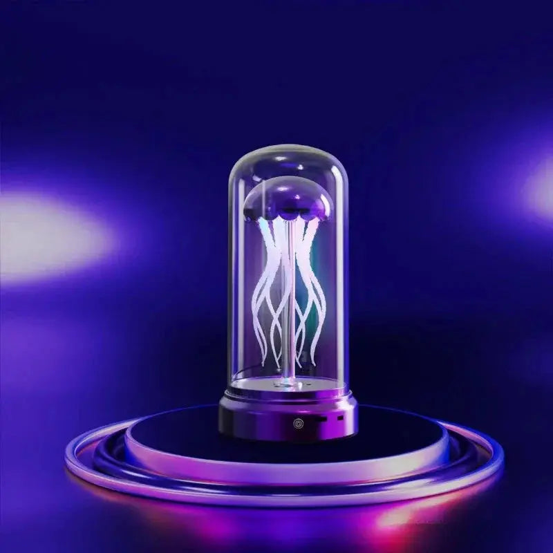Colorful Dancing Jellyfish Lamp with Music - LED Light