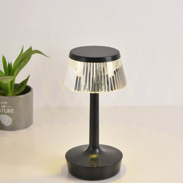 Kreative Kristall-Pilz LED Night Light Table Lamp