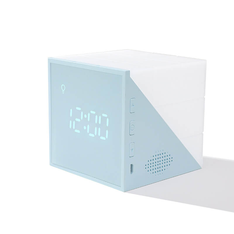 Kreative Rubik's Cube Clock LED Night Light USB Smart Lamp