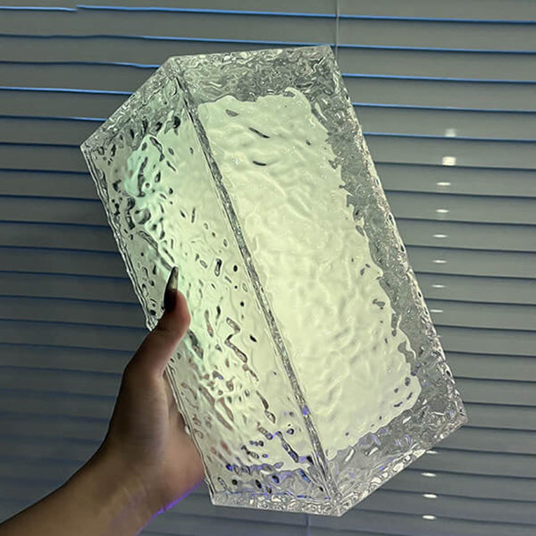 Kreative Ice Cube Acrylic RGB LED Decorative Table Lamp
