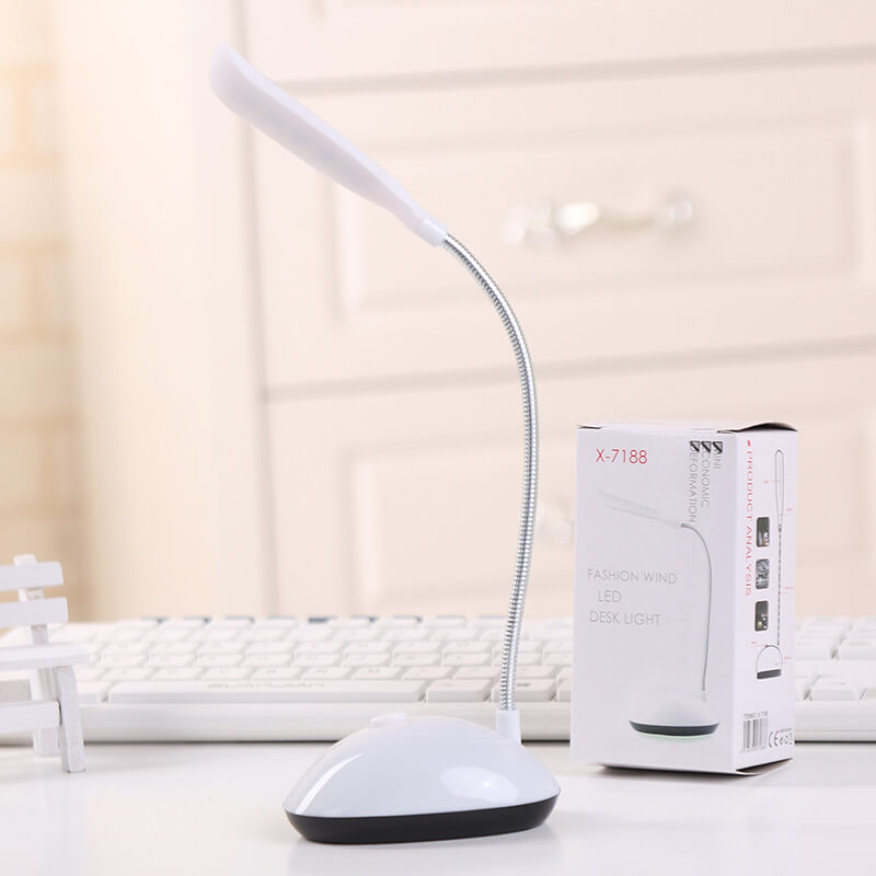 Kreative Mini Macaron Plastic LED Foldable Table Lamp