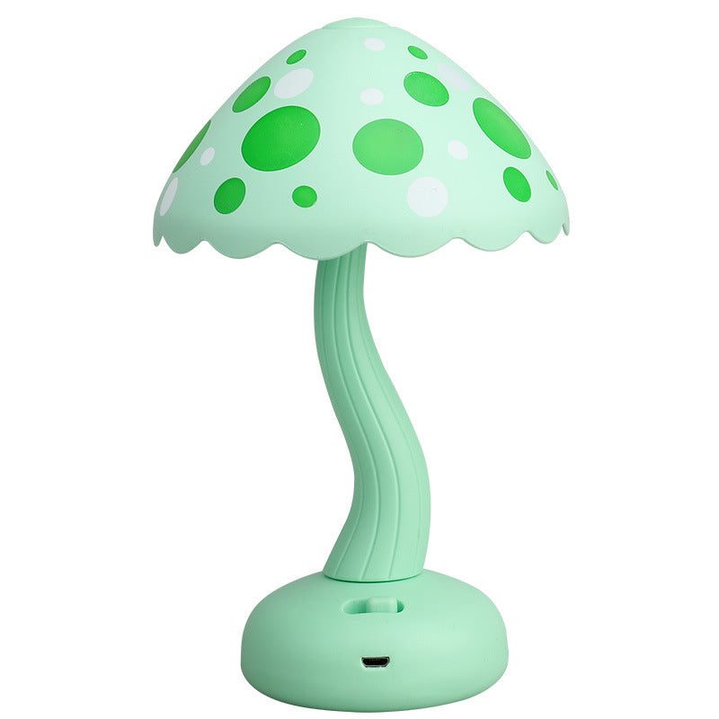 Creative Mushroom Kids USB Rechargeable LED Table Lamp