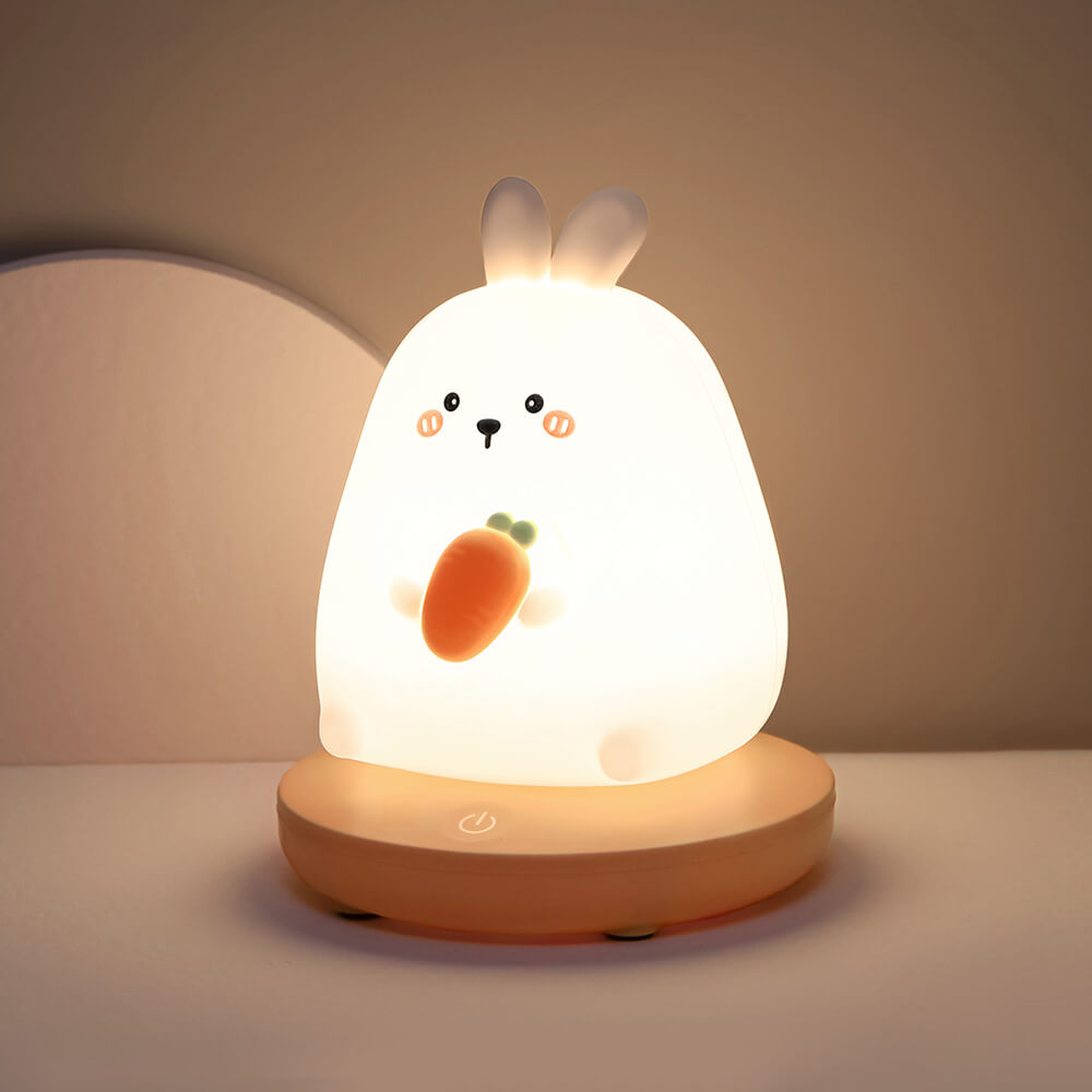 Kreative Silikon Animal USB Rechargeable Night Lamp Table Lamp