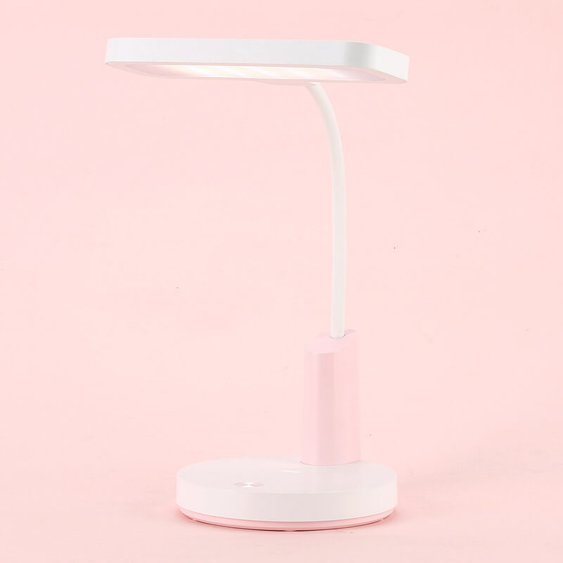 Einfache Long Shadow Round Base Touch Charge LED Desk Lamp