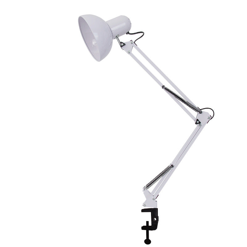 Modern Minimalist Adjustable Desk Lamp with Long Arm Clip ABS 1 Light
