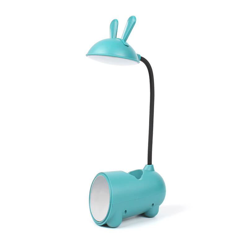 Cartoon Creative Rabbit LED Touch USB Desk Lamp Holder