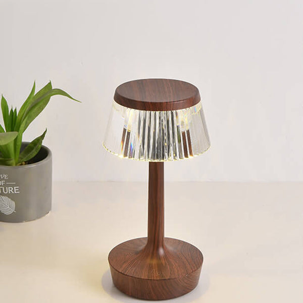 Kreative Kristall-Pilz LED Night Light Table Lamp