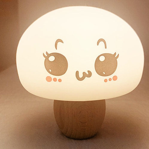 Moderne Kreative Mushroom Colour Changing Silicone Table Lamp
