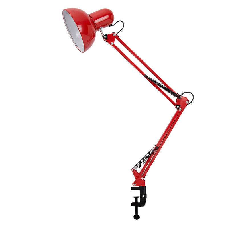 Modern Minimalist Adjustable Desk Lamp with Long Arm Clip ABS 1 Light