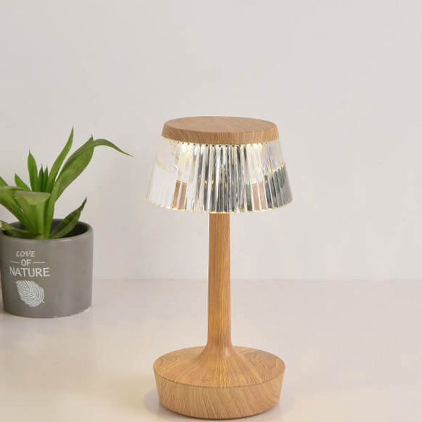 Kreative Kristall-Pilz LED Night Light Table Lamp
