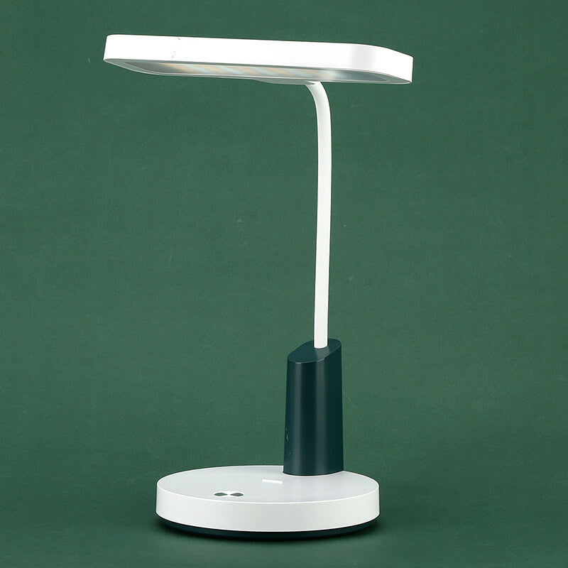 Einfache Long Shadow Round Base Touch Charge LED Desk Lamp