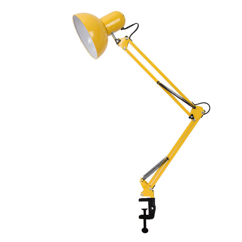 Modern Minimalist Adjustable Desk Lamp with Long Arm Clip ABS 1 Light