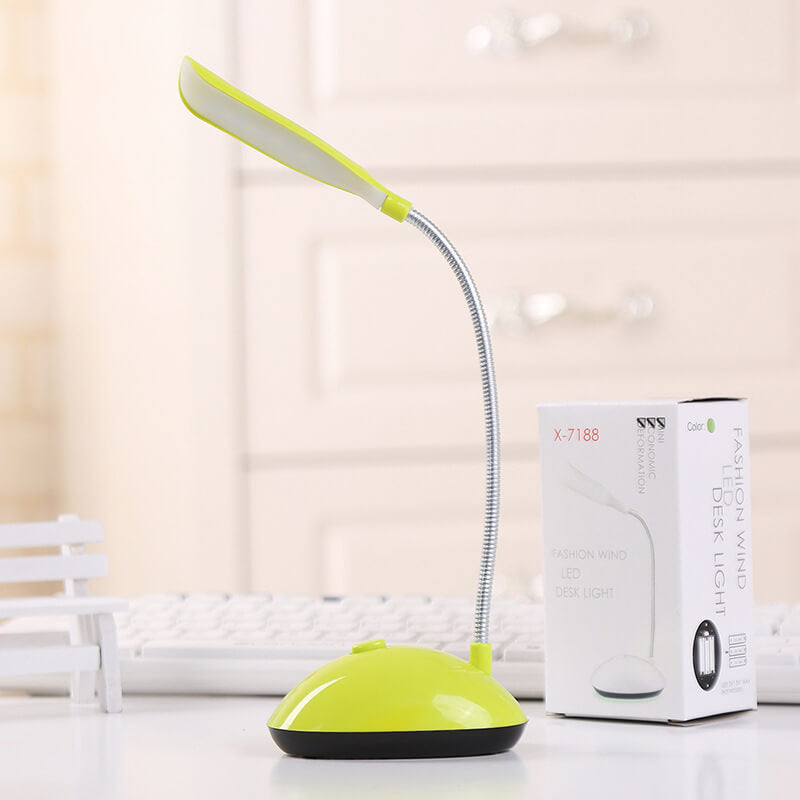 Kreative Mini Macaron Plastic LED Foldable Table Lamp