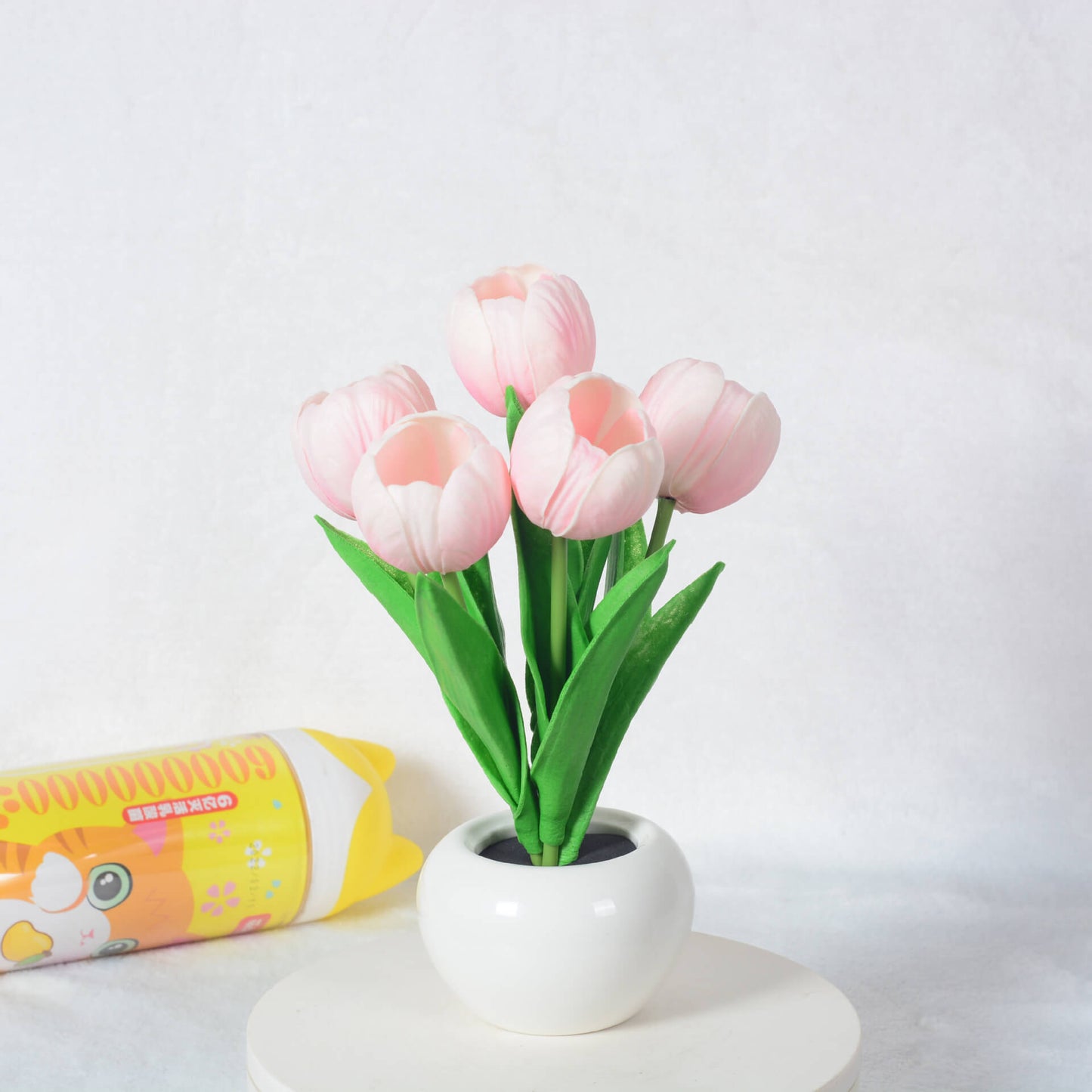 Modern Creative Simulation Tulip Peony LED Table Lamp