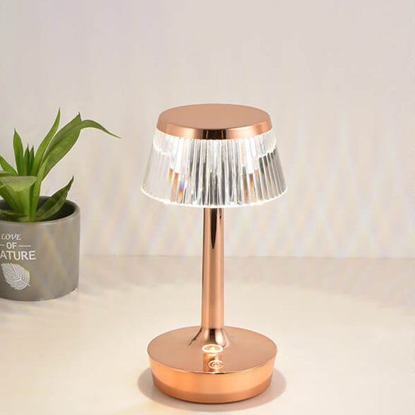 Kreative Kristall-Pilz LED Night Light Table Lamp