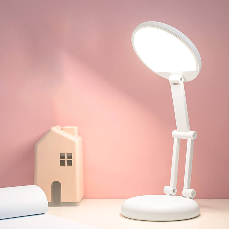 Kreative Katzenohr Pink Foldable LED Desk Lamp for Eye Care